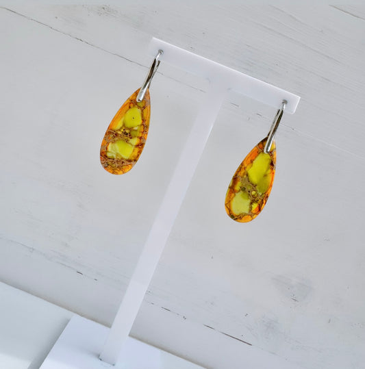 Yellow Jasper Earrings