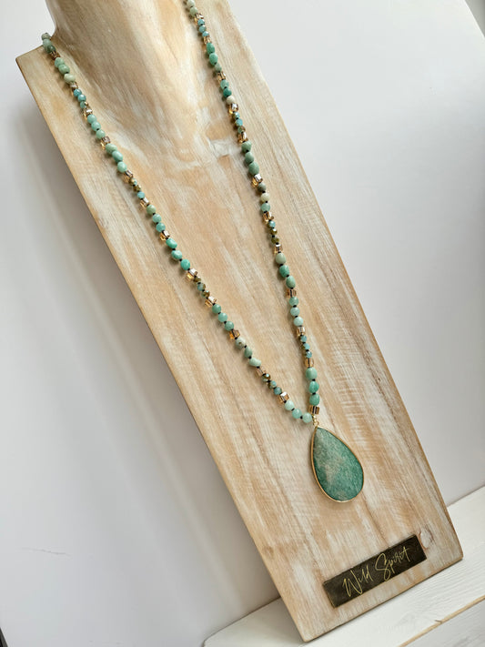 Cleo Amazonite Necklace