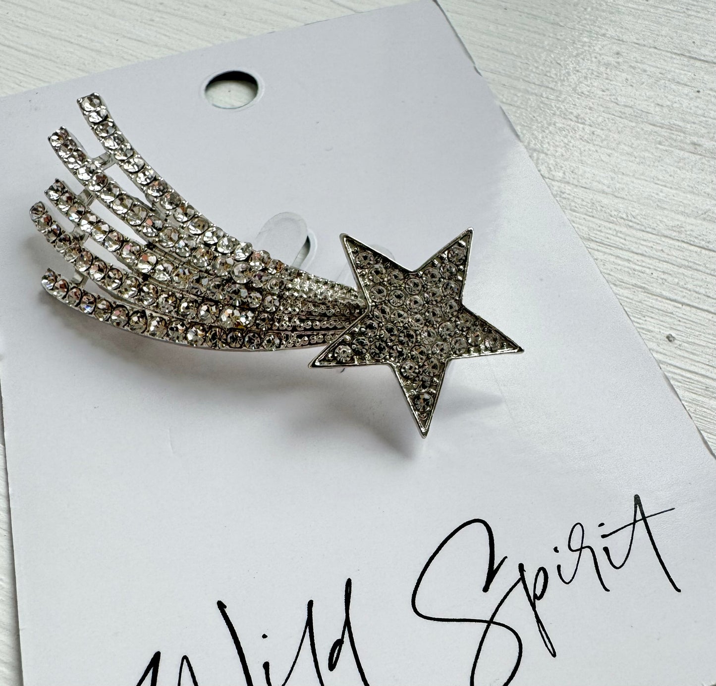 Shooting Star Brooch