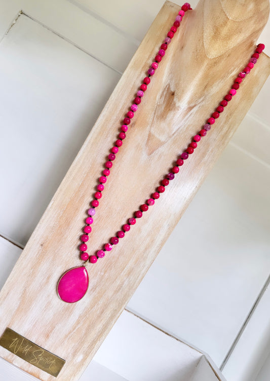 Pink Nala Necklace