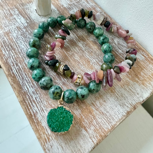 Forest Set of 2 Bracelets