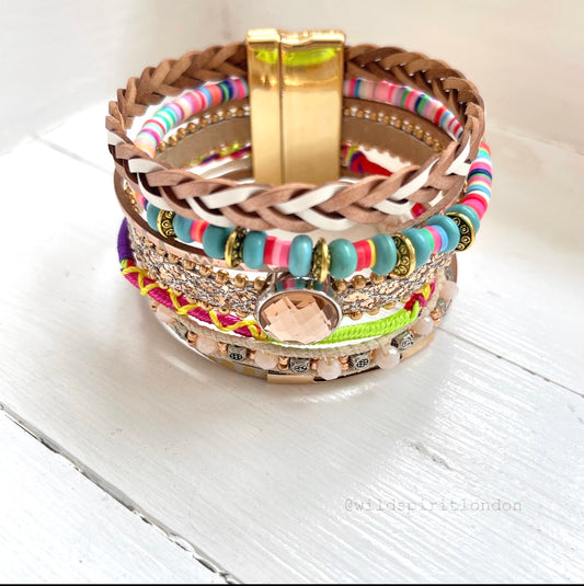 Paloma Boho Cuff Bracelet