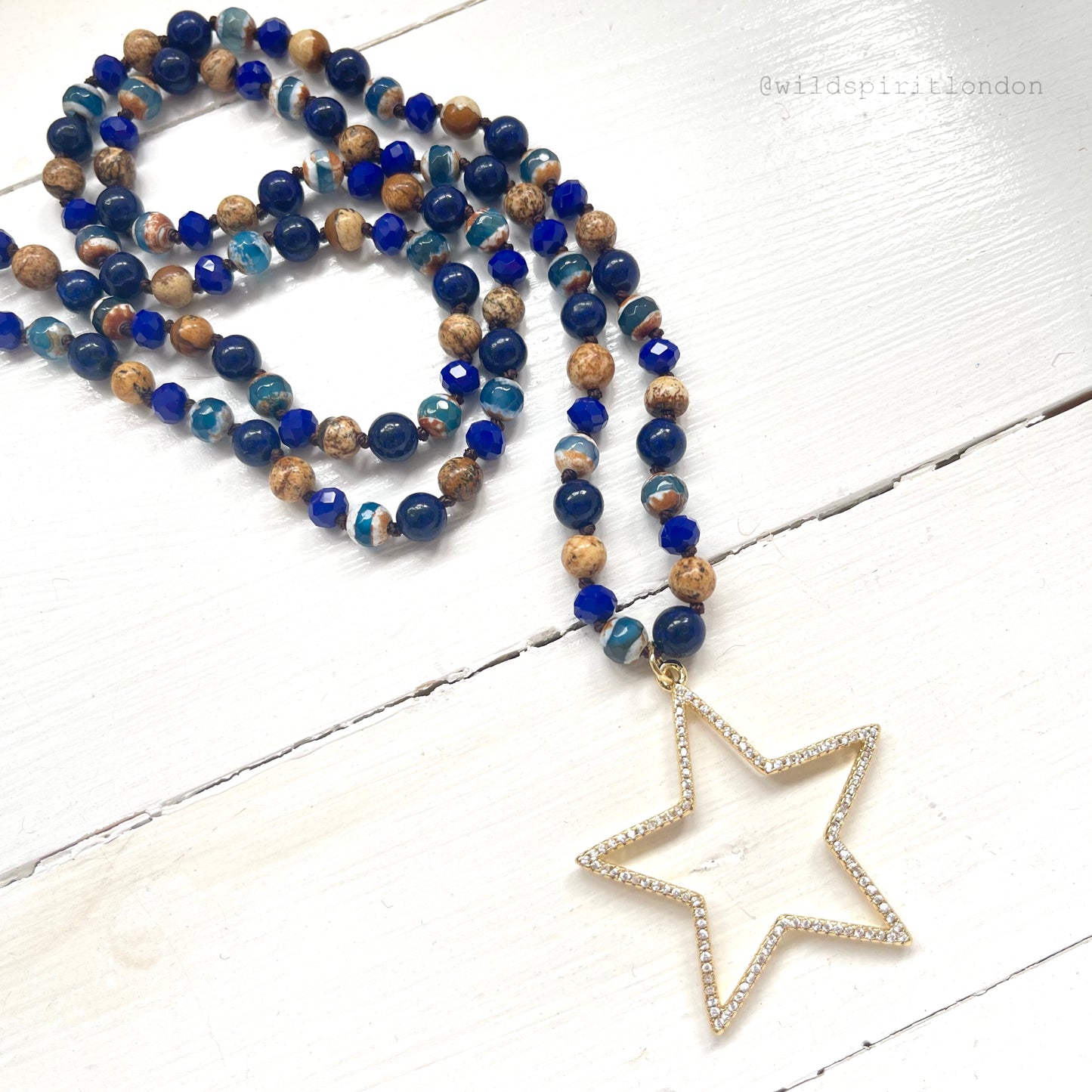 Blue Starstruck Necklace