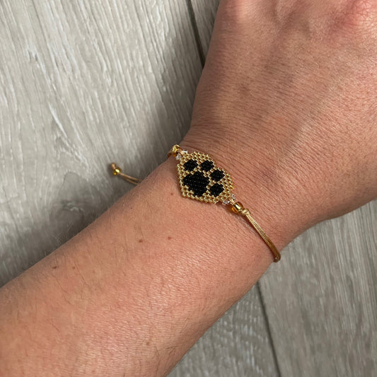 Paw Adjustable Bracelet